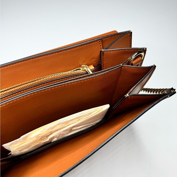Large Brown Clutch - Picture 9 of 12